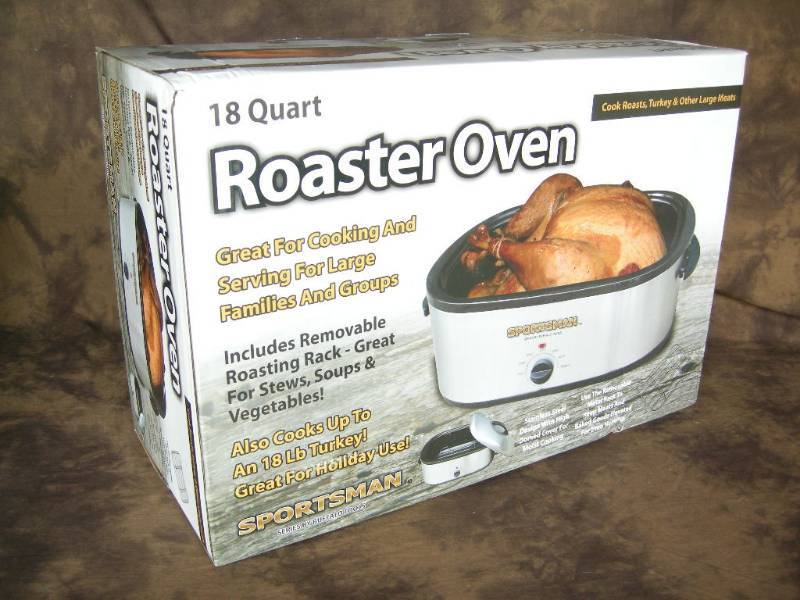 lot 69 image: Sportsman 18qt Roaster Oven