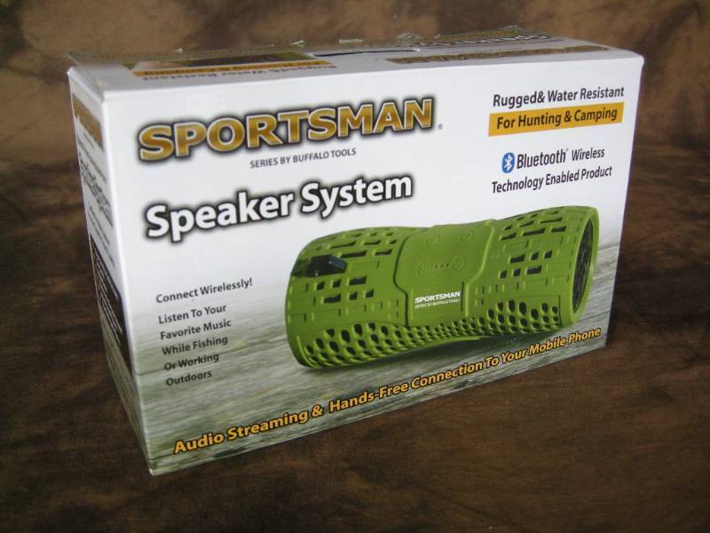 lot 81 image: Sportsman Bluetooth Speaker System