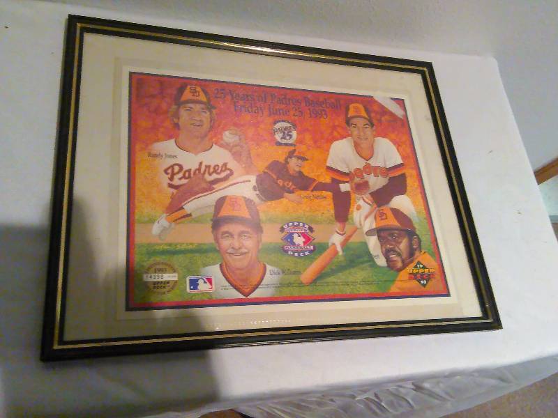 lot 22 image: 25 yr. anniversary of the San Diego Padres, limited edition
