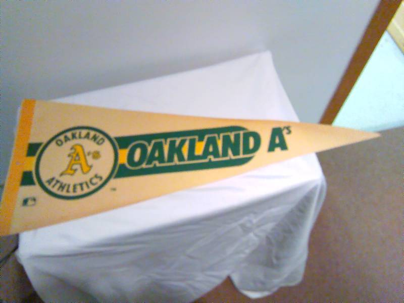 lot 65 image: Pennant, Oakland As, athletics