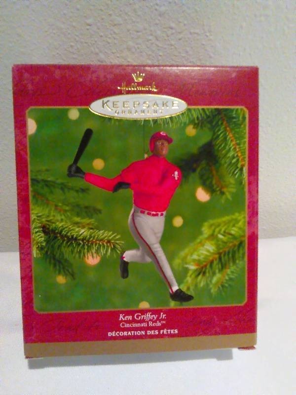 lot 73 image: Hallmark Collectors Ornament, Ken Griffey Jr.
