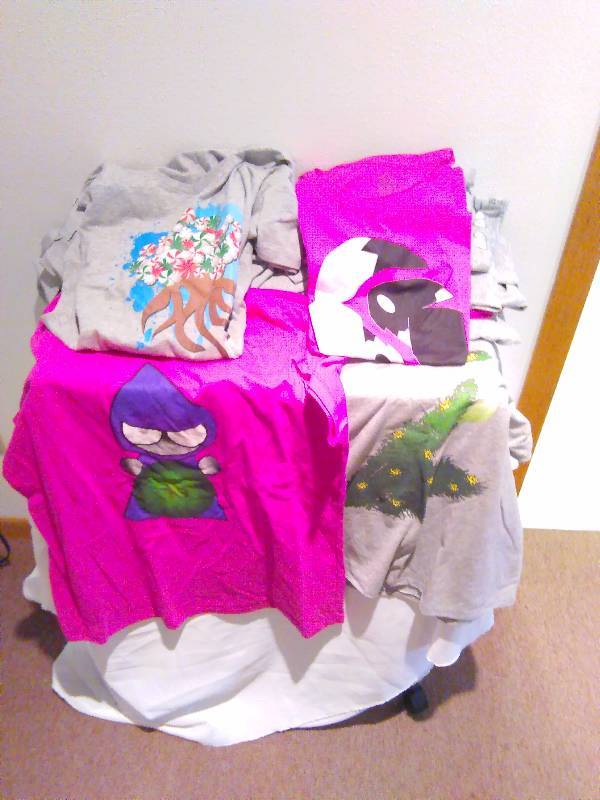 lot 138 image: L (8) and (8) XL New Womens Ts and Tanks, lot of 16