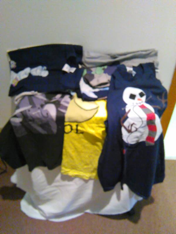 lot 140 image: (12) L New Men Ts and Tanks