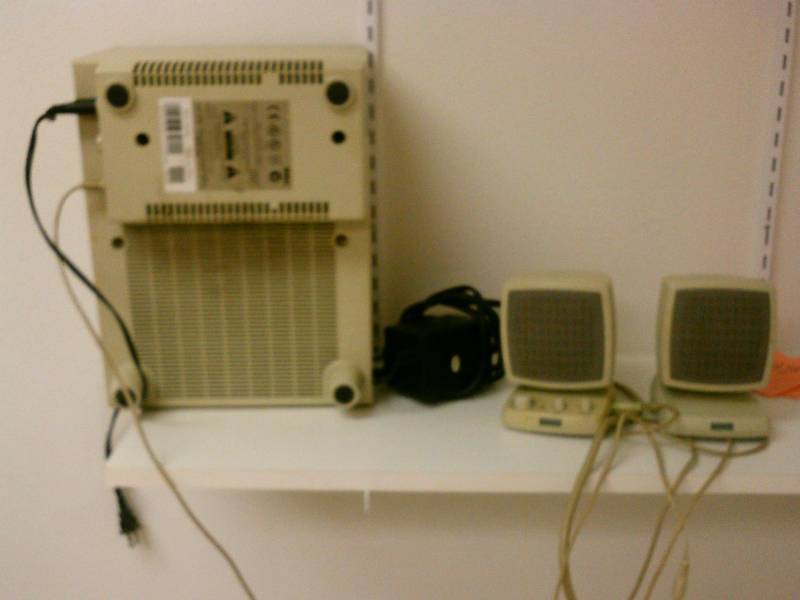 lot 47 image: Altec Lansing multimedia computer system powered subwoofer