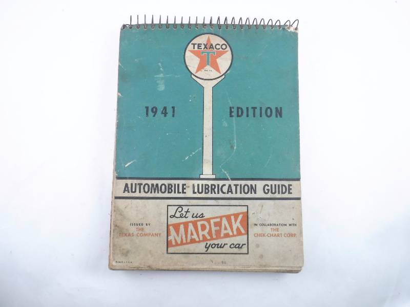 Vintage Automobile Guide Book