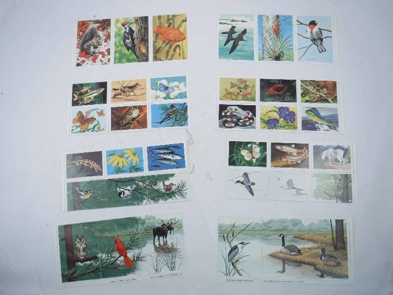 60s Football Mini-Books  Wildlife Stamps