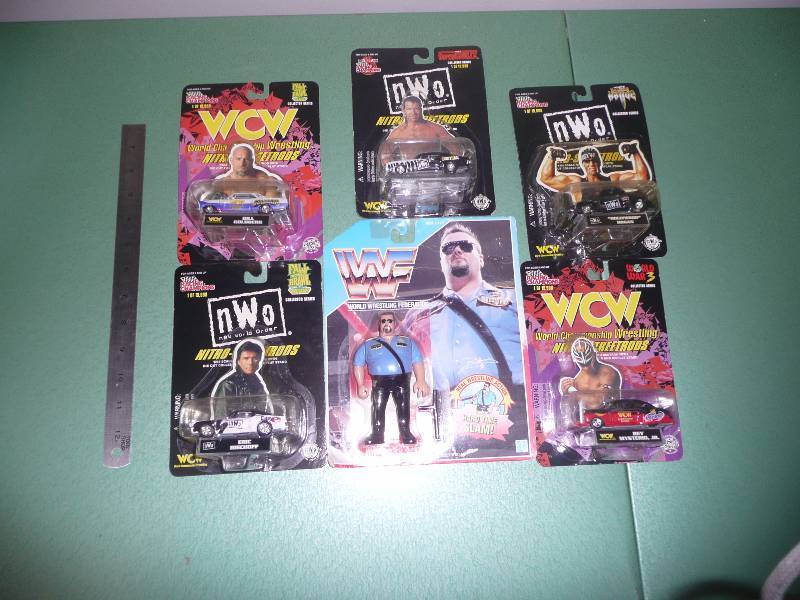 lot 15 image: VINTAGE WRESTLING ACTION FIGURES AND COLLECTIBLE CARS WCW & NWO