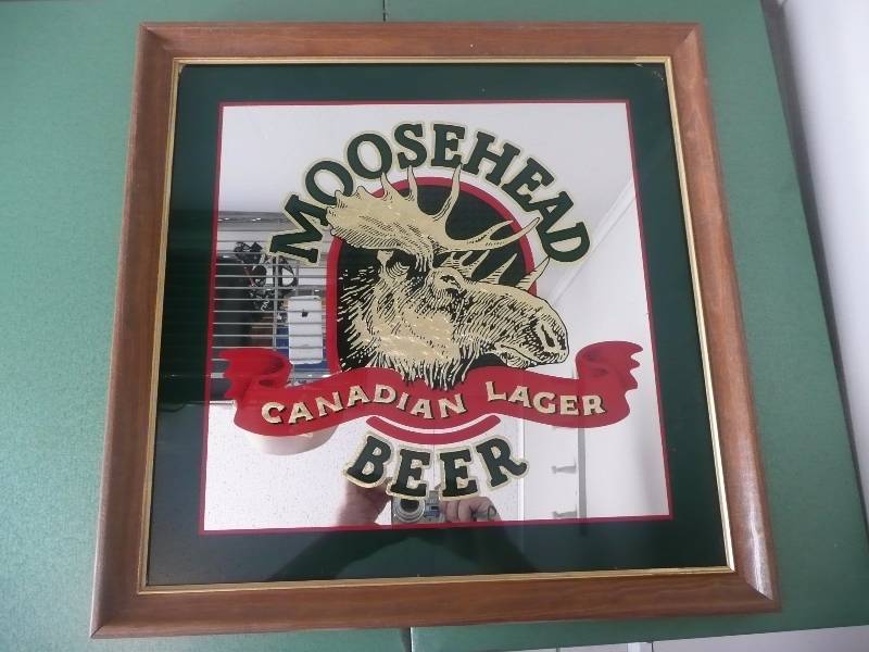 lot 45 image: MOOSEHEAD MIRROR