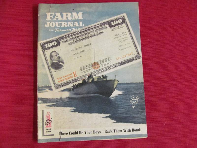 lot 60 image: Vintage Farm Journal Magazine