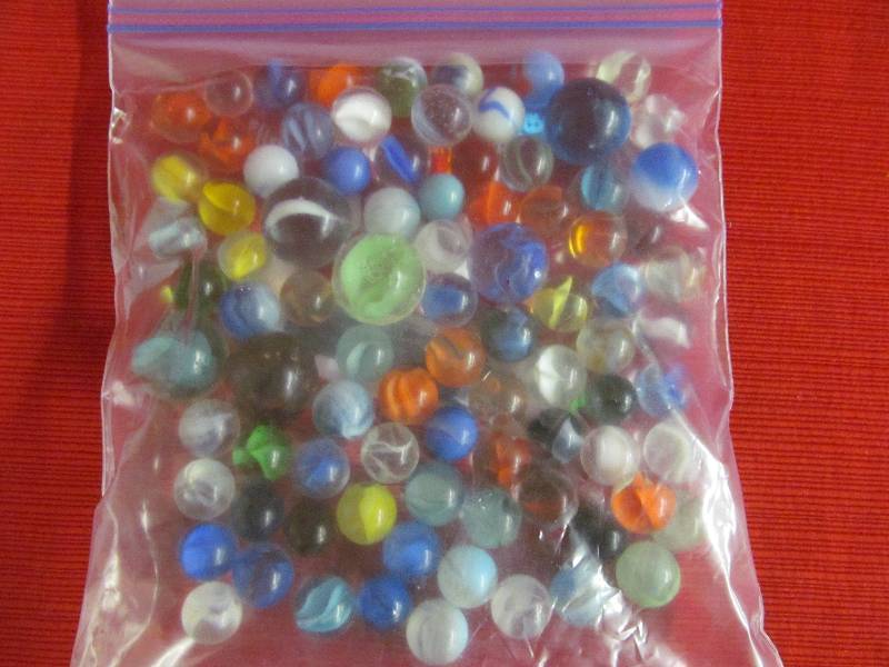 lot 66 image: Vintage Marbles