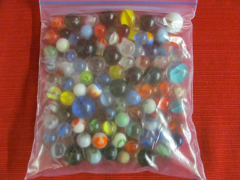 lot 67 image: Vintage Marbles