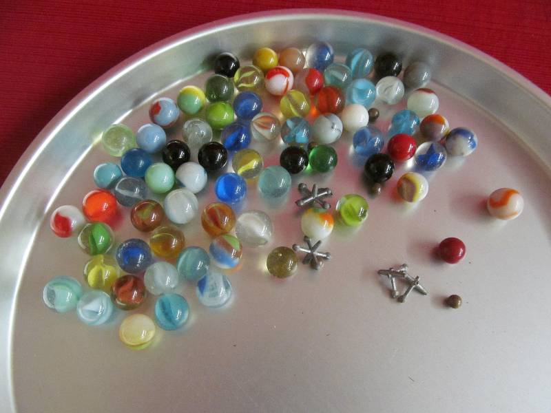 lot 69 image: Vintage Marbles