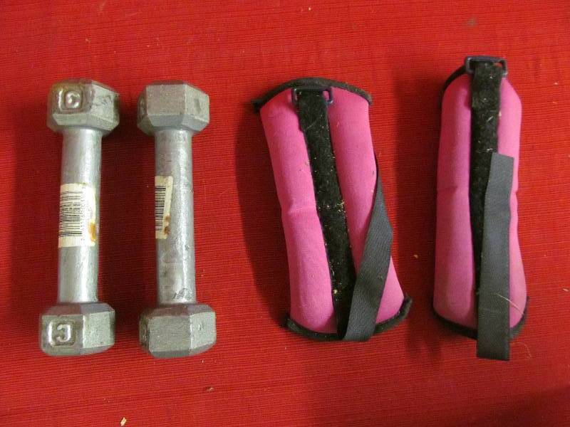 lot 97 image: Fitness Weights