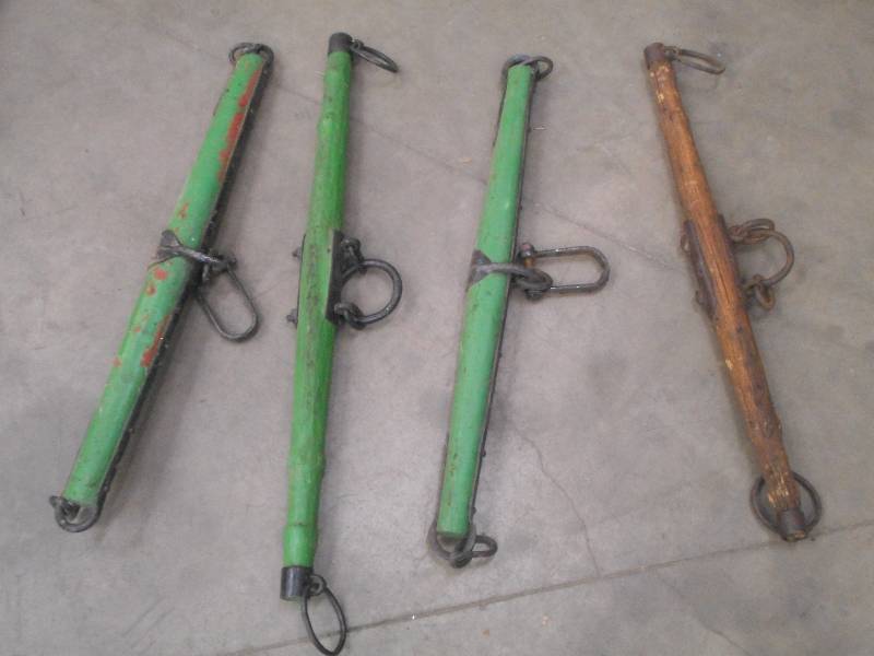 lot 9 image: Lot Of (4) Antique Horse Carriage Y...