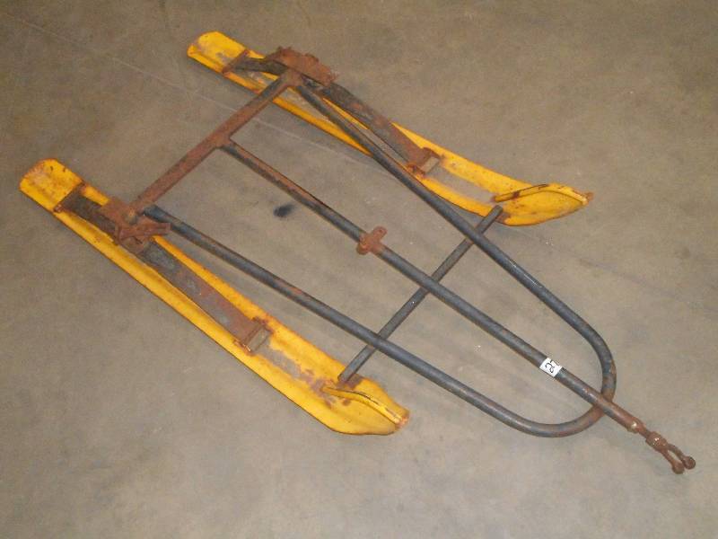 lot 27 image: Vintage Bombardier Snowmobile Trail...