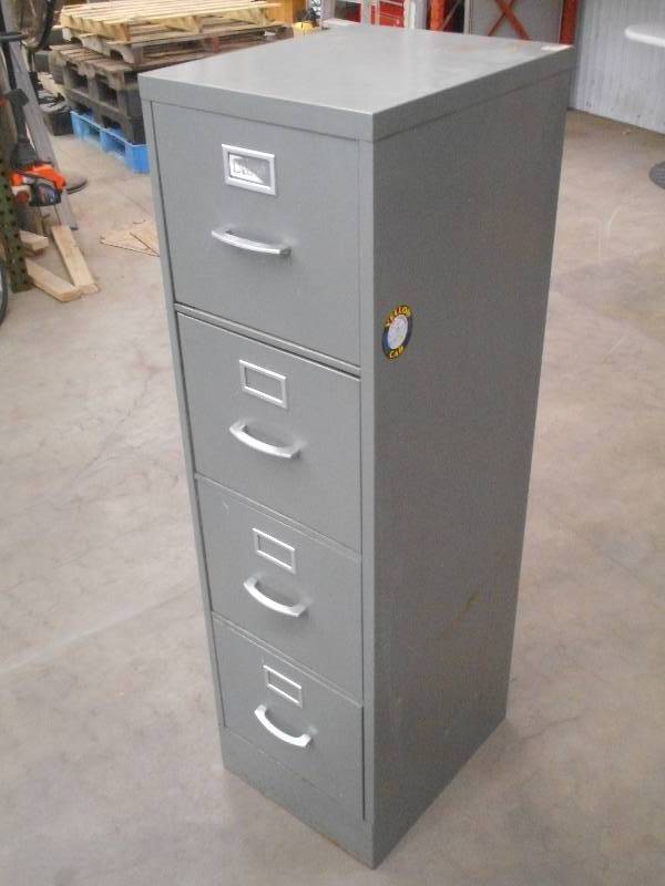 lot 78 image: 4-Drawer Steel File Cabinet ...