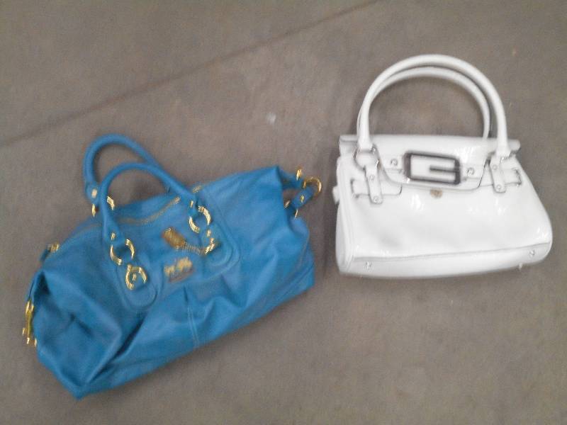 lot 110 image: (1) Guess & (1) Coach Womens Purses...