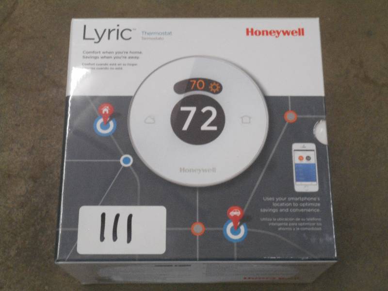lot 111 image: New Honeywell Lyric Smart Thermosta...