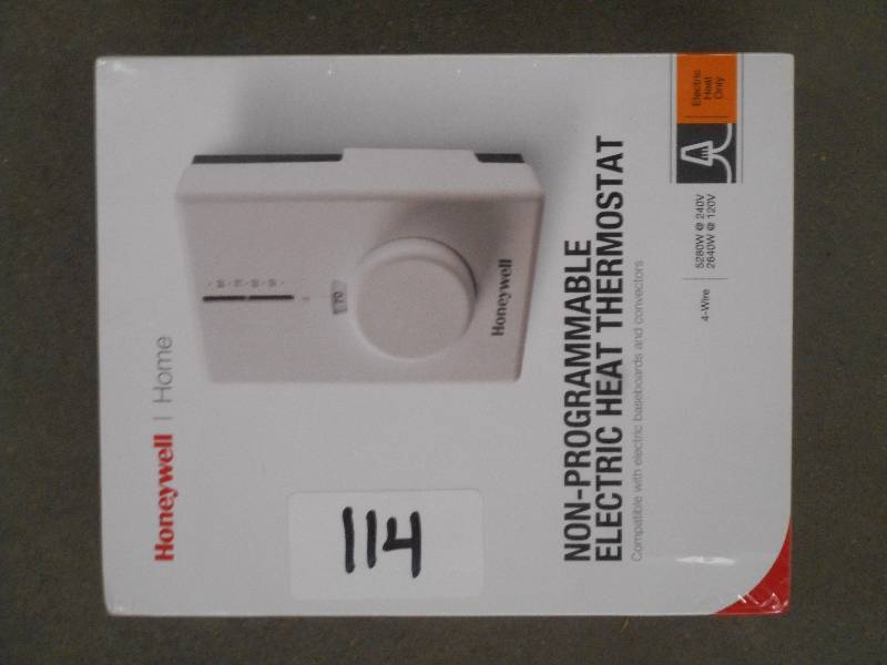 lot 114 image: New Honeywell Non-Programmable Elec...