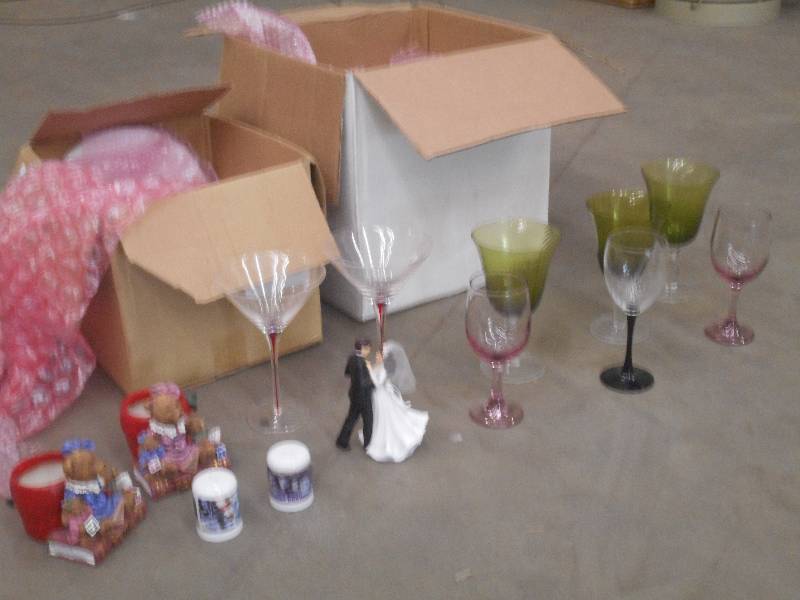 lot 119 image: (2) Boxes Of Assorted WineDrink Gl...