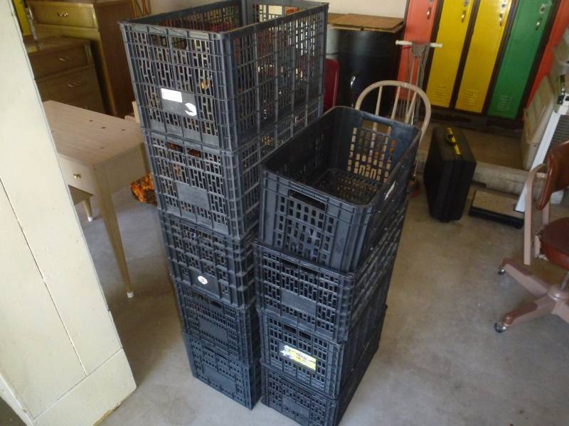 lot 30 image: Milk Crates