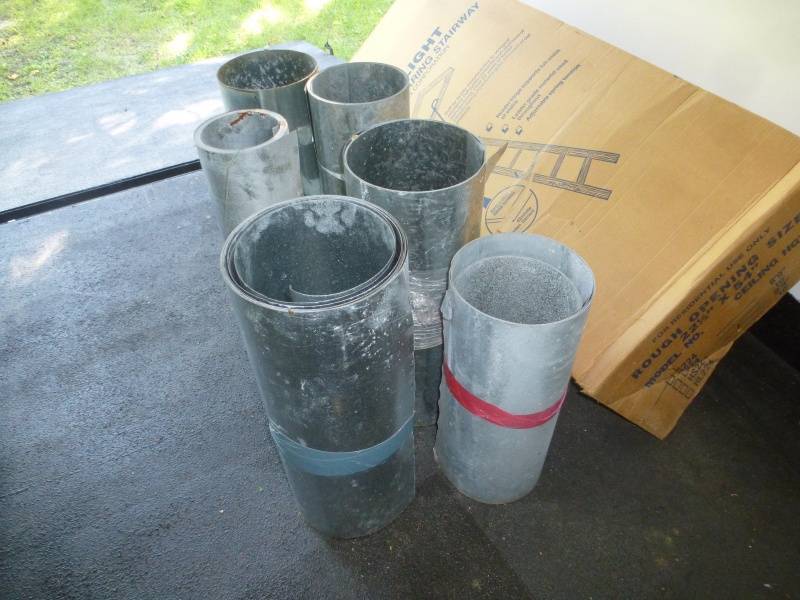 lot 12 image: Valley Tin Roll Stock