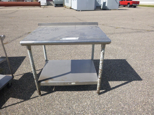 lot 25 image: Stainless Steel Table