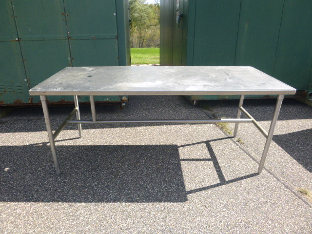 lot 26 image: Stainless Steel Table