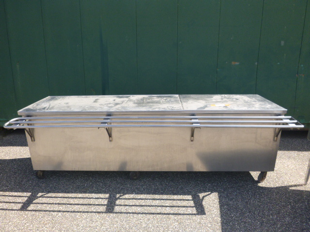 lot 27 image: Stainless Steel Serving Table
