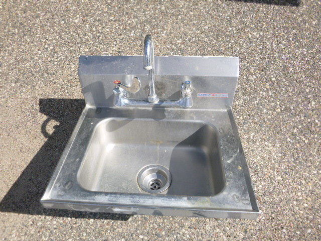 lot 32 image: Stainless Steel Hand Sink