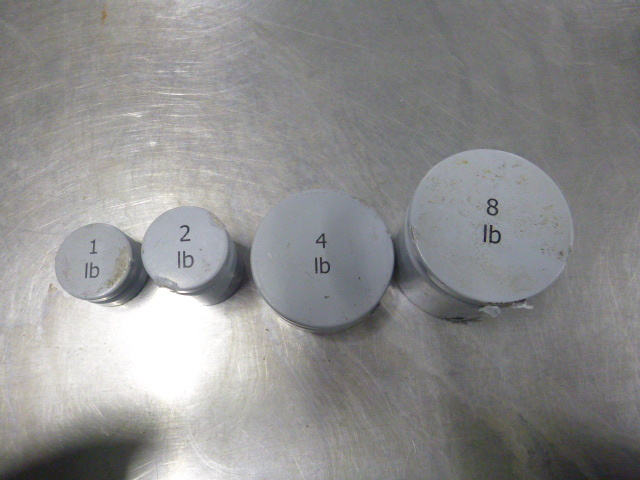 lot 178 image: 4 weights
