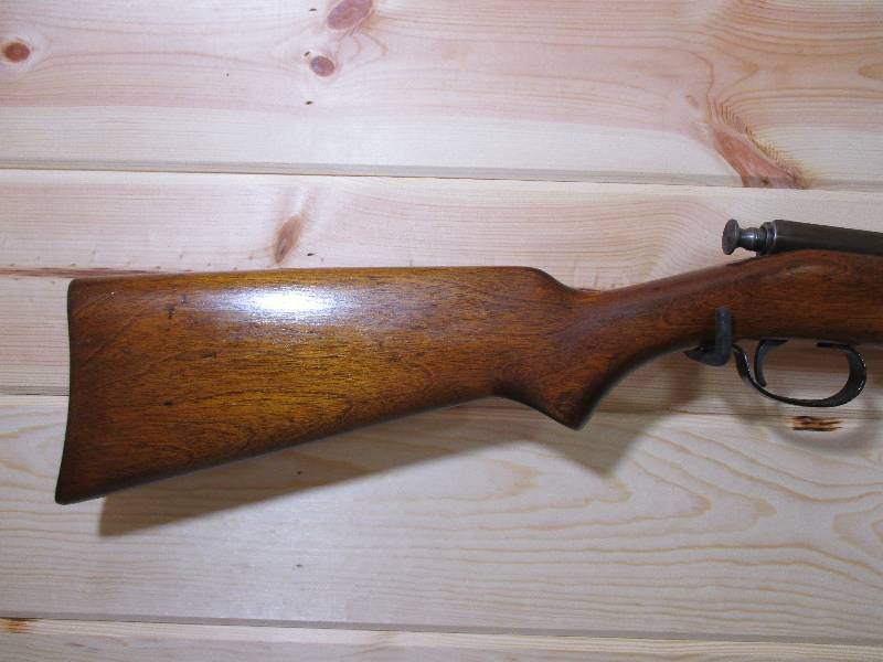 lot 33 image: Springfield Single Shot Bolt Action Rifle