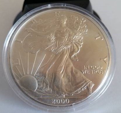 2000 1 oz. American Silver Eagle bullion coin