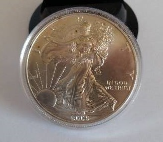 2000 1 oz. American Silver Eagle bullion coin