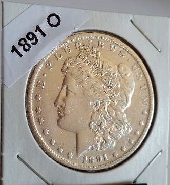 1891-O (New Orleans Mint) Morgan Silver Dollar