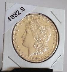 1882-S Morgan Silver Dollar