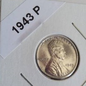 1943 P,D and S (Philadelphia, San Francisco and Denver) WWII Emergency Issue Steel Pennies
