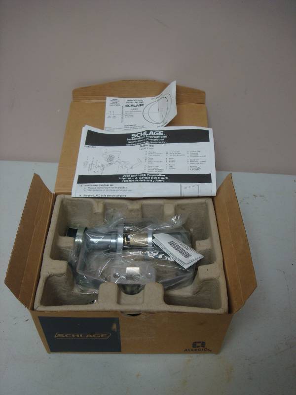 Schlage S-Series Lever Lock, Store Return