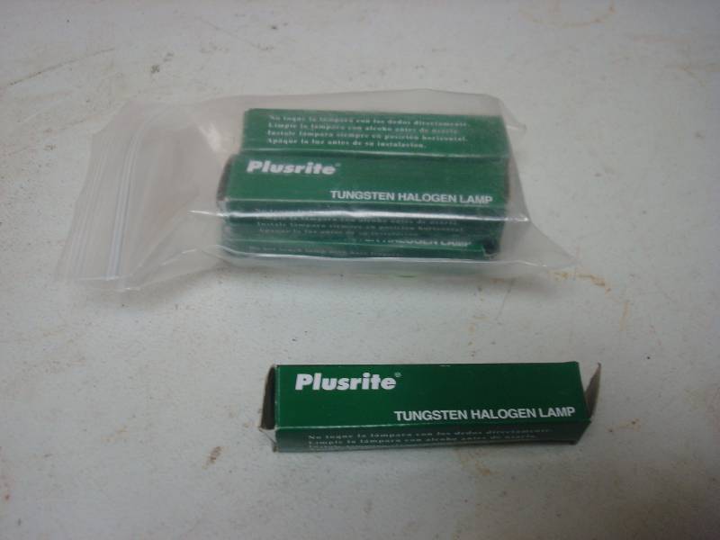 Lot Of Plusrite Tungsten Halogen Lamp Bulbs�