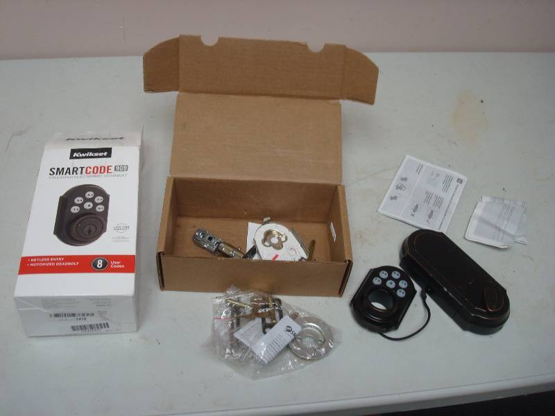 Kwikset Smartcode 909 Combo Lock, Used, Untested, Some Wear