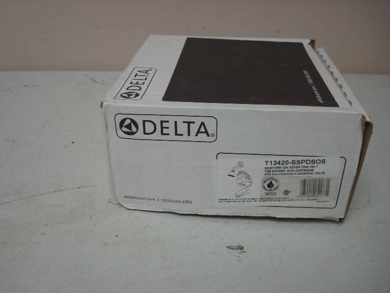 Delta Monitor 1300 Series Trim Bathroom Bathtub Shower Head Faucet