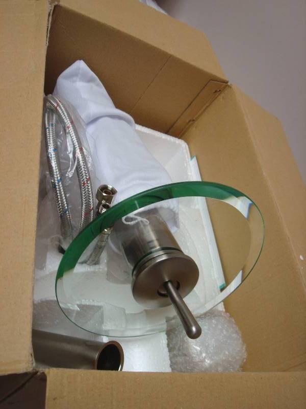 Novatto Vessel Faucet & Pop Up Model GF-001BN-C-PUD, Unused, Retails For Around $175
