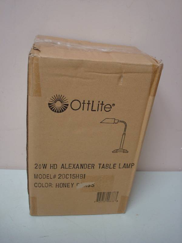 Ottlite Alexander Table Lamp, Store Return