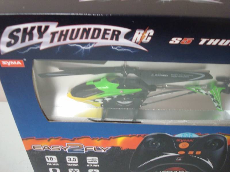 Sky Thunder RC Helicopter, New In The Box