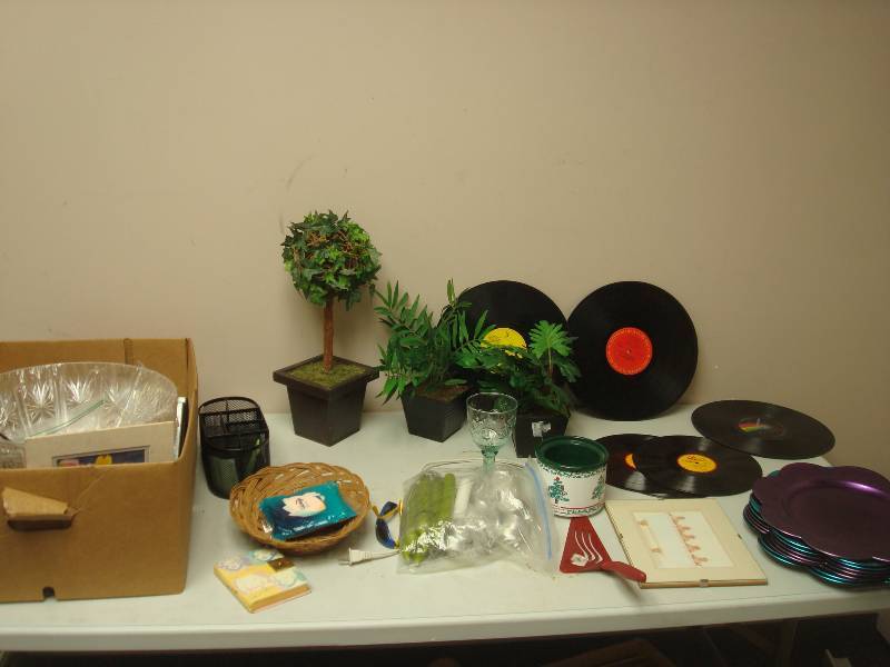 Box With Some Mixed Items, Records