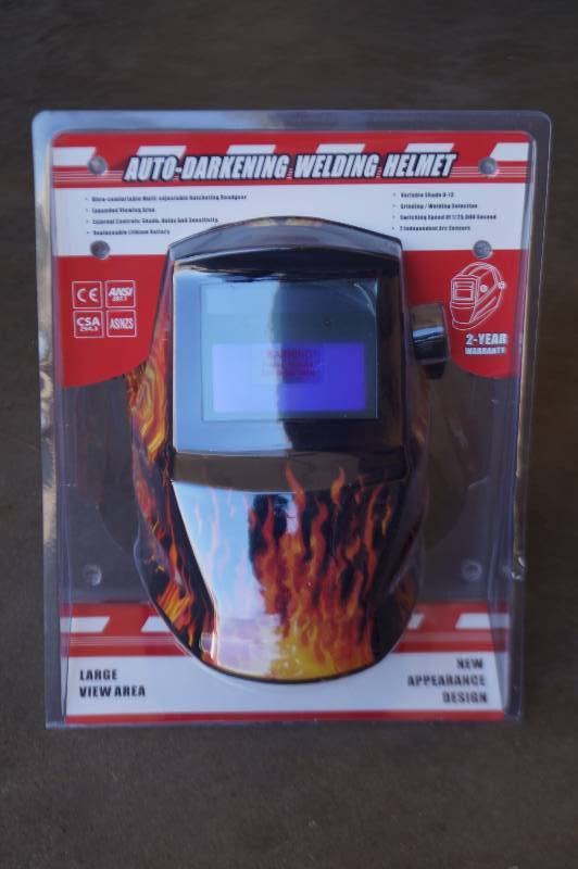 Solar Power Welding Helmet