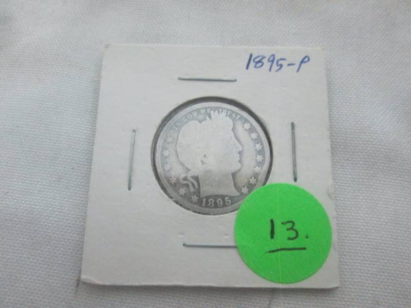 Silver Barber Quarter