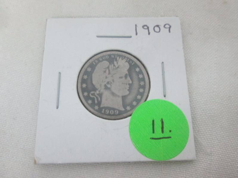 Silver Barber Quarter