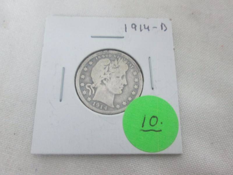Silver Barber Quarter