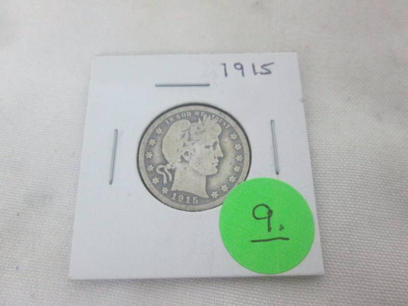 Silver Barber Quarter